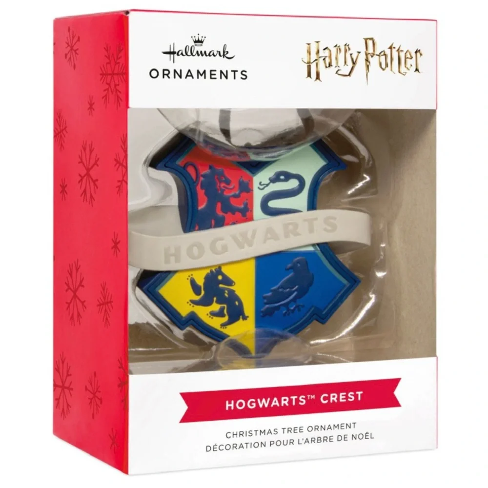 Hallmark Harry Potter “Hogwarts Crest” Christmas Ornament (NWT)